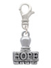 HOPE Stamp Clip On Charm