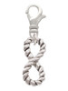 Infinity Rope Clip On Charm