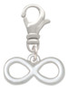 Medium Infinity Sign Clip On Charm