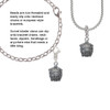 Mixed Brown and Yellow Clip On Charm