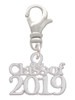 Class of 2019 Clip On Charm
