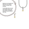 Mini March - Hot Blue Crystal Gold Tone Heart Clip On Charm