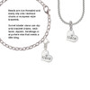Small Niece Heart Clip On Charm