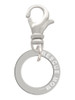 Rescue Mom Infinity Ring Clip On Charm