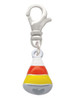 Small 3-D Enamel Candy Corn Clip On Charm