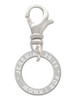 Jeremiah 29:11 Eternity Ring Clip On Charm