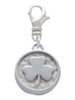 Shamrock - Round Seal Clip On Charm