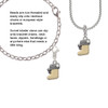 3-D Gold Tone Stocking with Fur and Clear Crystal Clip On Charm