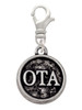 Occupational Therapist Caduceus Seal - OTA Clip On Charm