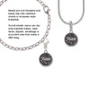 Antiqued Round Seal - Faith Clip On Charm
