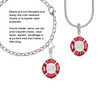Always Loved Fire Department Shield Clip On Charm
