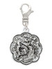 Dragon and Phoenix Medallion Clip On Charm