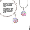 Domed Multi Color CVT Clip On Charm