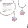 Domed Multi Color MN Clip On Charm