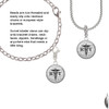 Domed Black RRT Clip On Charm