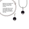 12mm Black Roller Glass Spinner Clip On Charm