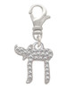 Crystal Chai Clip On Charm