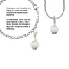 Opaque White Faceted Glass Spinner Clip On Charm