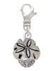 Sand Dollar Spinner Clip On Charm