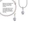 Survivor with Pink Ribbon on White Spinners Clip On Charm