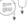 Wide Zebra Print Spinners Clip On Charm