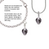 Chinese Pattern on Black - Gold Tone Spinners Clip On Charm