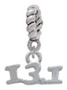 Half Marathon - 13.1 Rope Charm Bead Dangle