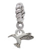 Mini Hummingbird Rope Charm Bead Dangle