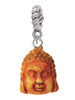 Resin Buddha Head Rope Charm Bead Dangle