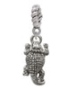 Horn Toad Rope Charm Bead Dangle