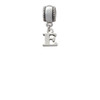 Small Greek Letter - Epsilon - Charm Bead Dangle