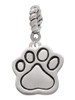 Large Paw Rope Charm Bead Dangle