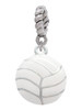 Large Volleyball Rope Charm Bead Dangle