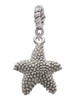 Antiqued Starfish Rope Charm Bead Dangle