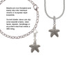 Antiqued Starfish Rope Charm Bead Dangle