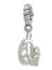 3-D Tiara Rope Charm Bead Dangle