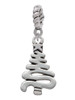 Christmas Tree Zig Zag Rope Charm Bead Dangle