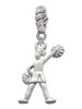 Cheerleader - Standing Rope Charm Bead Dangle