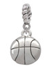 Large Basketball Rope Charm Bead Dangle