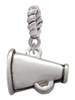 Small Megaphone Rope Charm Bead Dangle