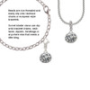 Volleyball - ''Spike It'' Rope Charm Bead Dangle