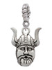 Large Viking - Mascot Rope Charm Bead Dangle