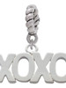 XOXO Rope Charm Bead Dangle