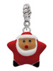 Star Santa Rope Charm Bead Dangle