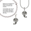Mermaid Rope Charm Bead Dangle