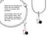 Bowling Pins with Bowling Ball Rope Charm Bead Dangle