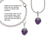 Grapes Rope Charm Bead Dangle