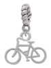 Small Bicycle Rope Charm Bead Dangle