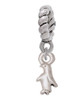 Mini Penguin Rope Charm Bead Dangle