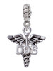 Caduceus - DDS Rope Charm Bead Dangle
